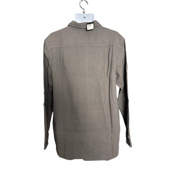 Club Monaco Men's Gray LS Doubleface Cotton Shirt
- New w/ Tags Size L - Picture 5 of 6